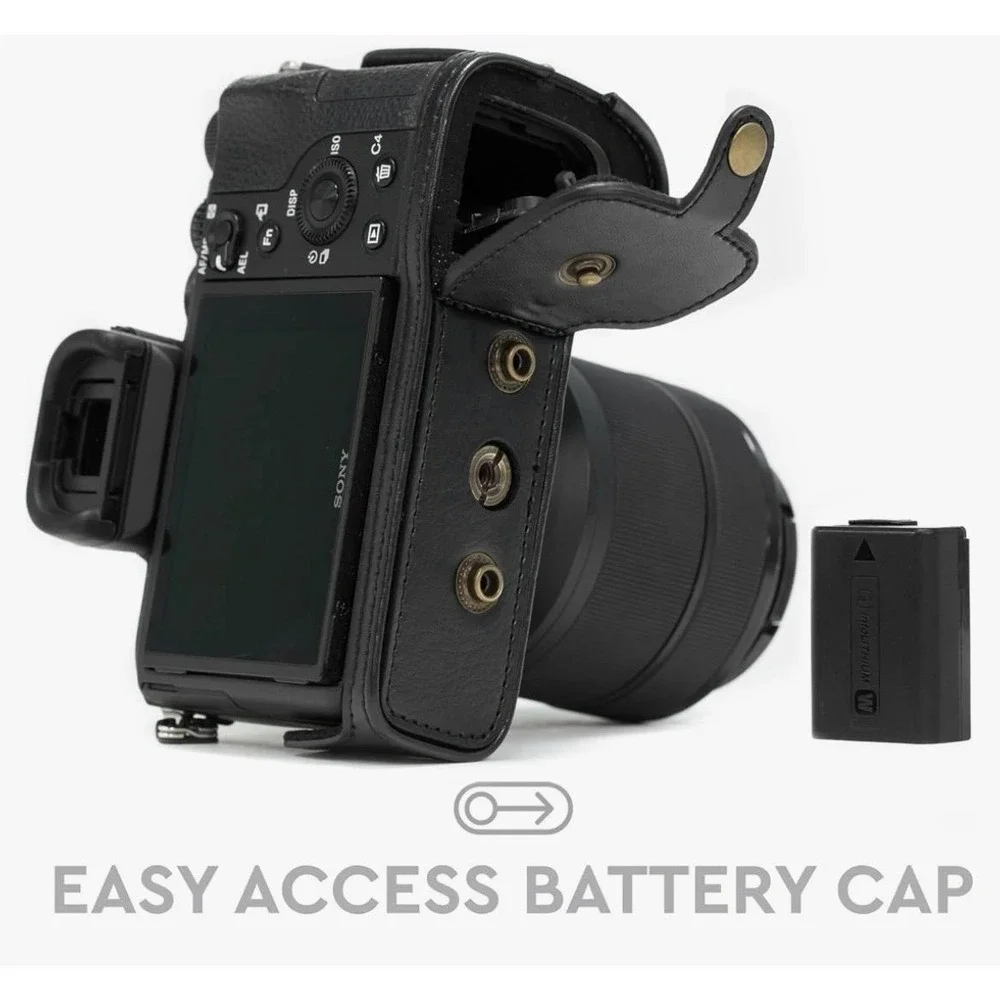MegaGear Sony Alpha A7S II, A7R II, A7 II (28-70mm) Ever Ready Leather case